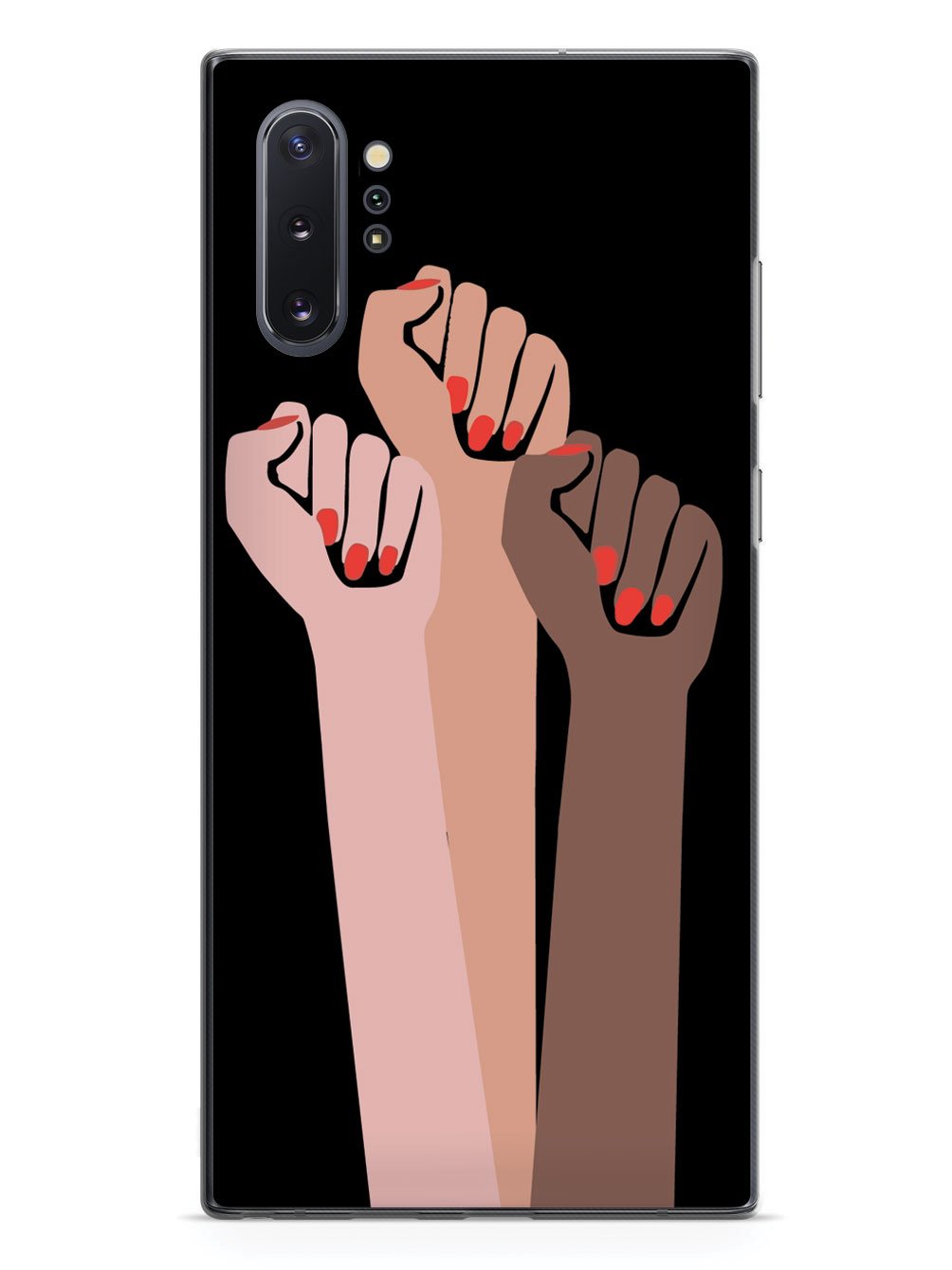 Women Unite! Women's March Solidarity Design - Black Case - pipercleo.com