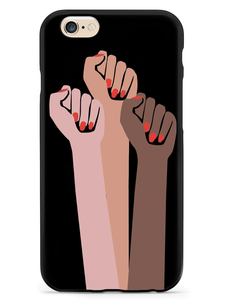 Women Unite! Women's March Solidarity Design - Black Case - pipercleo.com