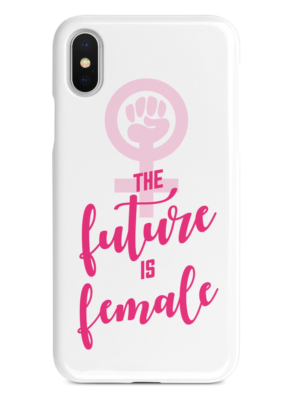 The Future is Female - White Case - pipercleo.com