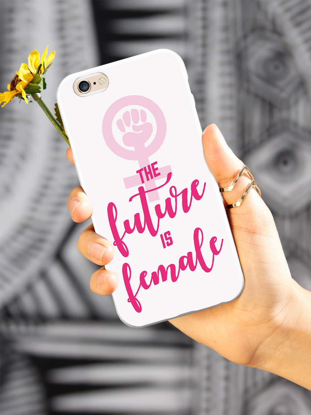 The Future is Female - White Case - pipercleo.com