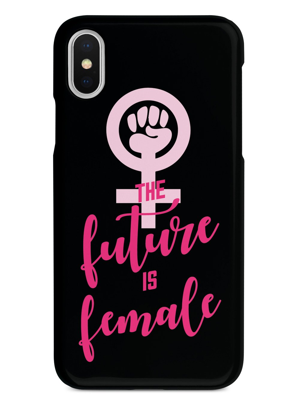 The Future is Female - Black Case - pipercleo.com