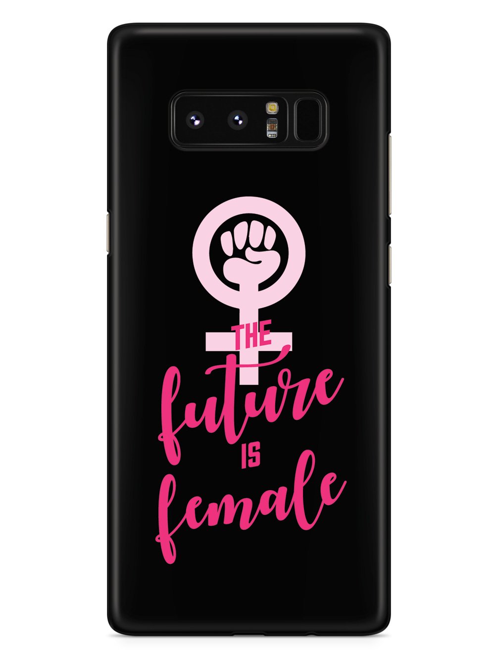 The Future is Female - Black Case - pipercleo.com