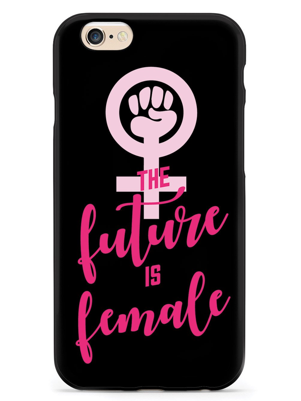 The Future is Female - Black Case - pipercleo.com