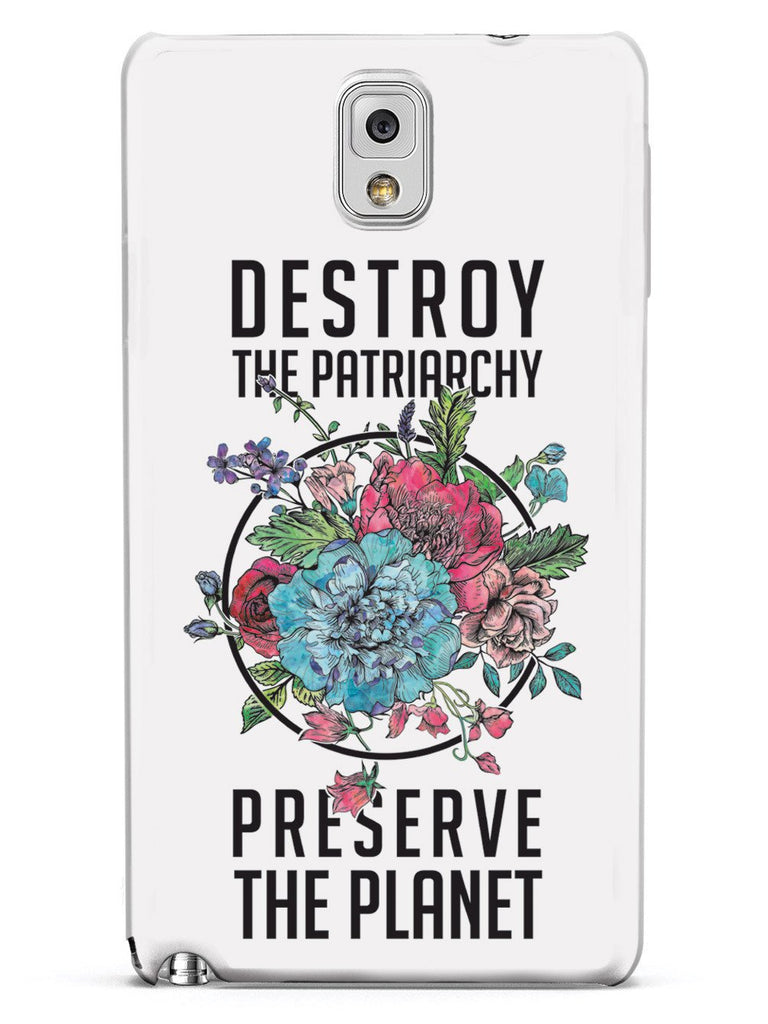 Destroy the Patriarchy Preserve the Planet - White Case - pipercleo.com