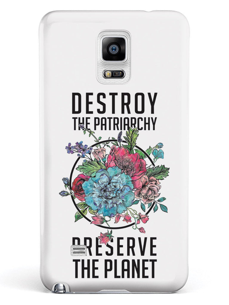 Destroy the Patriarchy Preserve the Planet - White Case - pipercleo.com