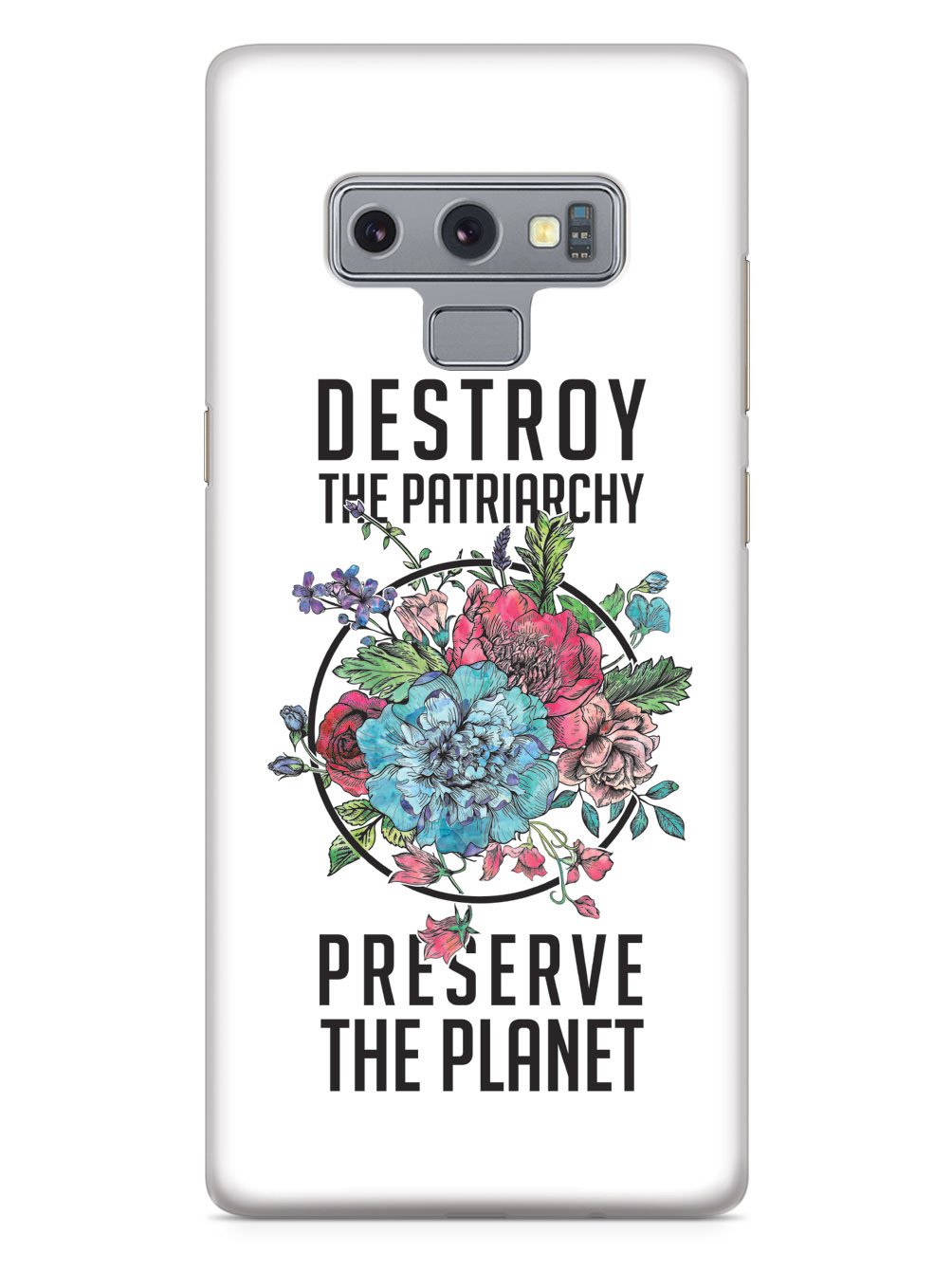 Destroy the Patriarchy Preserve the Planet - White Case - pipercleo.com