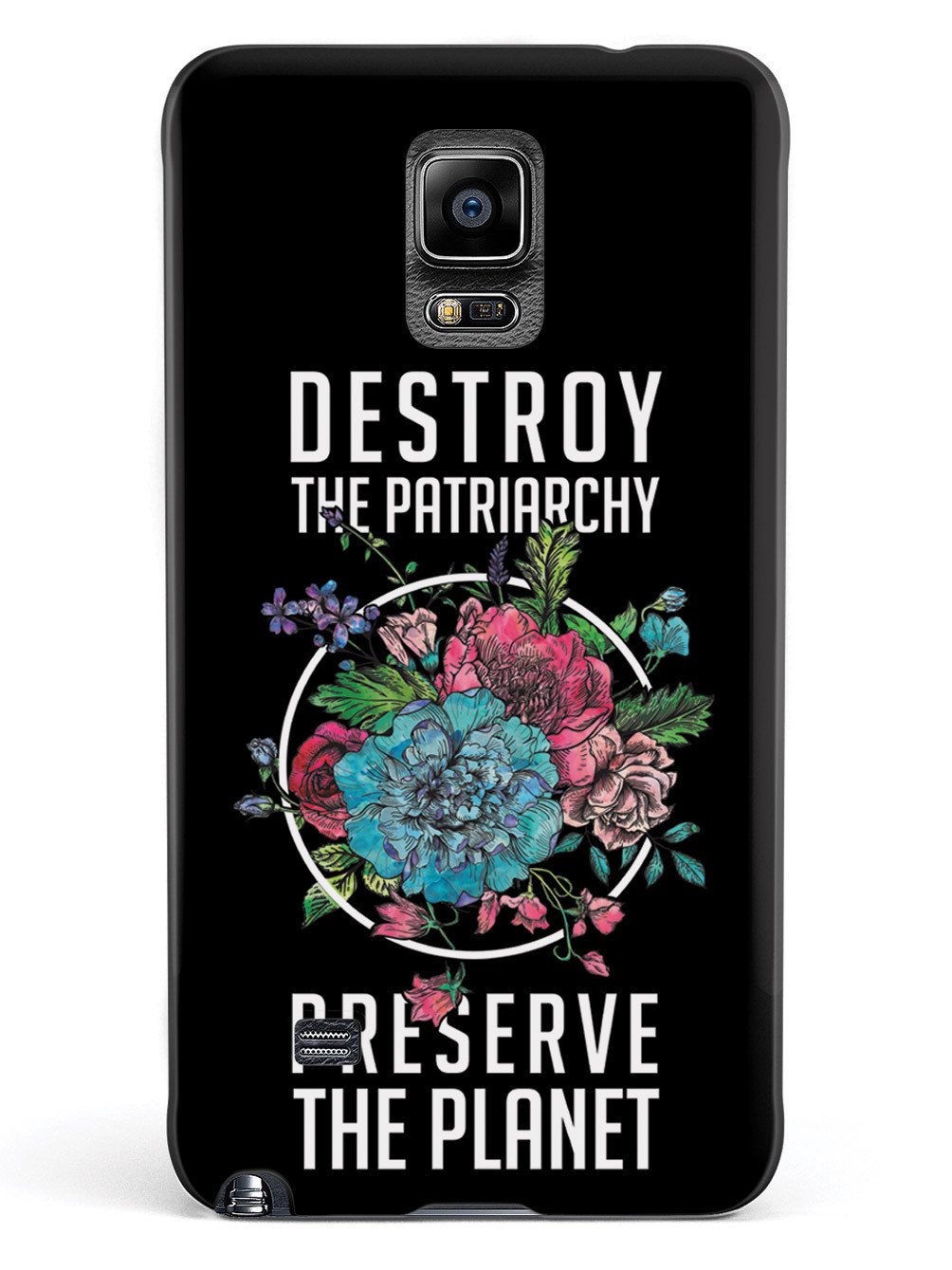 Destroy the Patriarchy Preserve the Planet - Black Case - pipercleo.com
