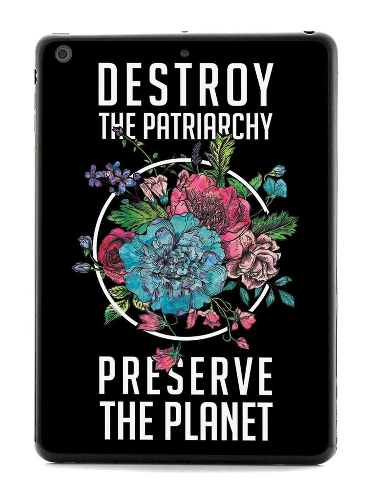 Destroy the Patriarchy Preserve the Planet - Black Case - pipercleo.com