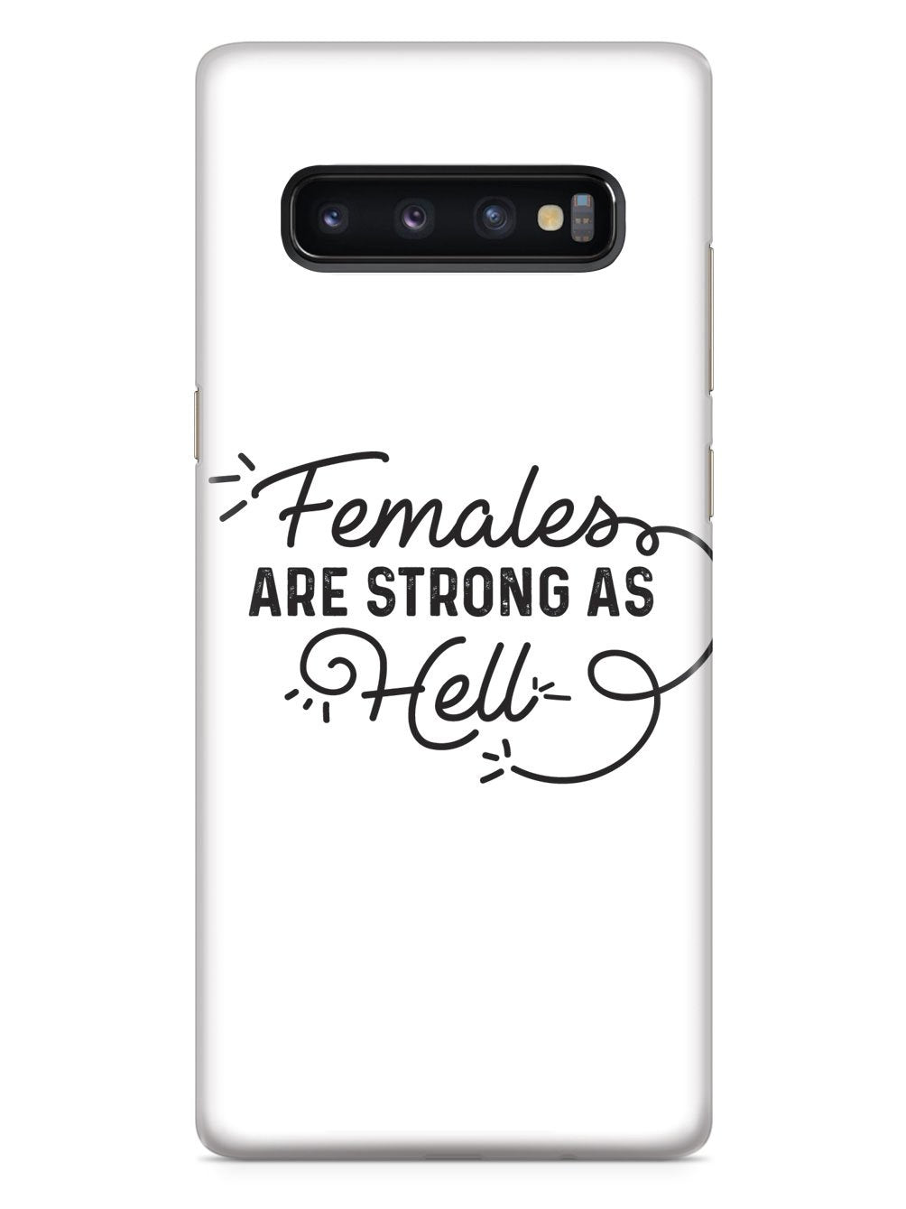 Females Are Strong As Hell Case - pipercleo.com