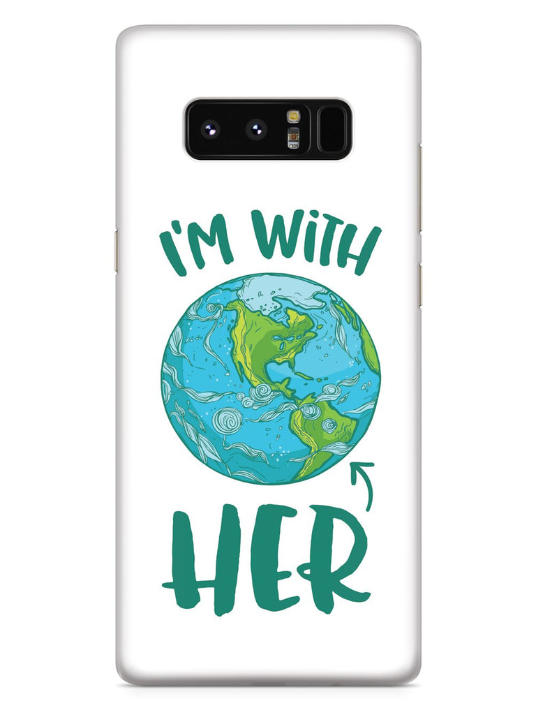 I'm with HER - March For Science Earth Supporter Case - pipercleo.com