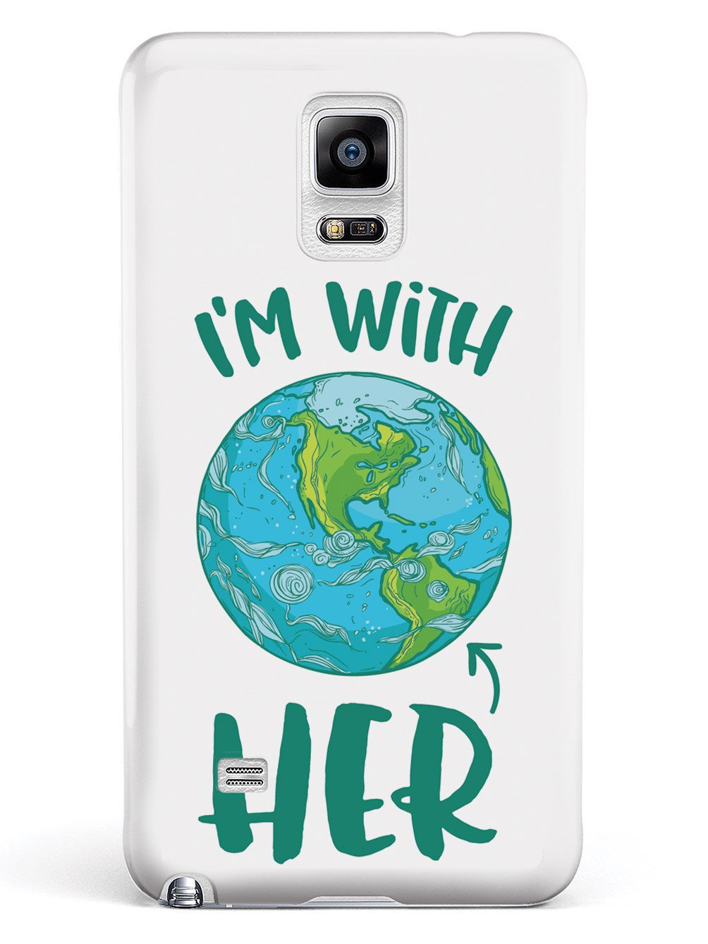 I'm with HER - March For Science Earth Supporter Case - pipercleo.com