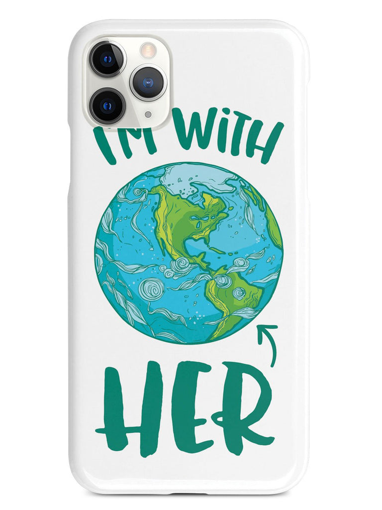 I'm with HER - March For Science Earth Supporter Case - pipercleo.com