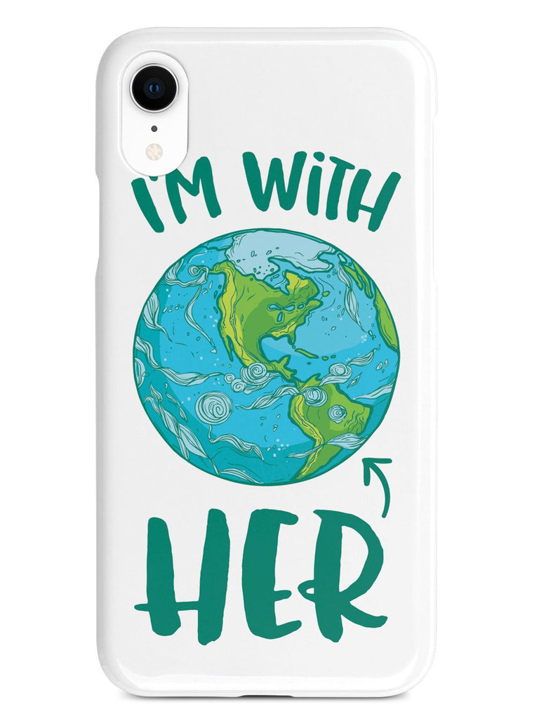 I'm with HER - March For Science Earth Supporter Case - pipercleo.com