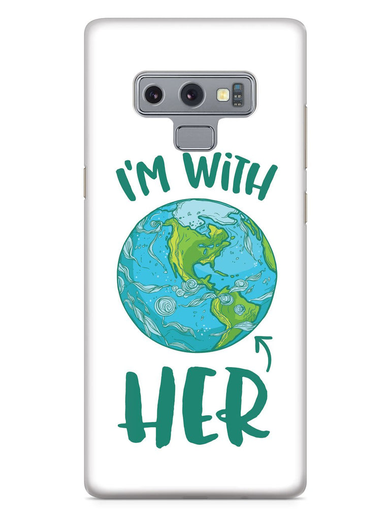 I'm with HER - March For Science Earth Supporter Case - pipercleo.com