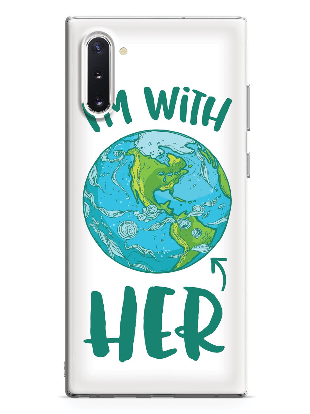 I'm with HER - March For Science Earth Supporter Case - pipercleo.com