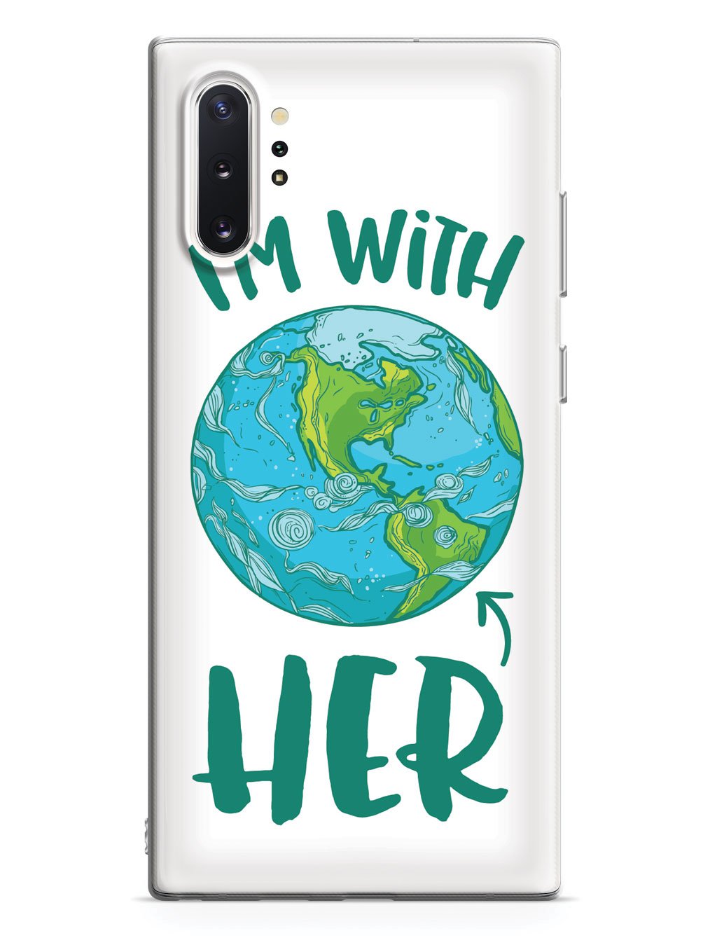 I'm with HER - March For Science Earth Supporter Case - pipercleo.com