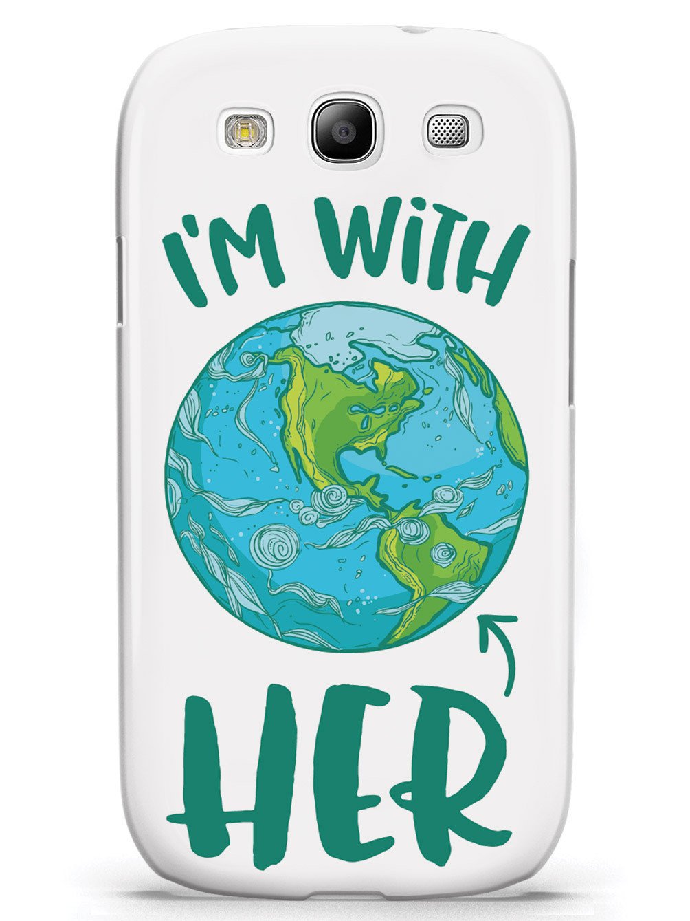 I'm with HER - March For Science Earth Supporter Case - pipercleo.com