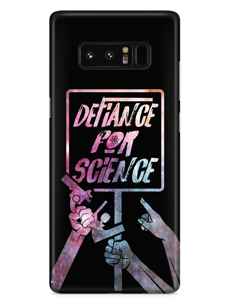 Defiance For Science - Space Background Case - pipercleo.com