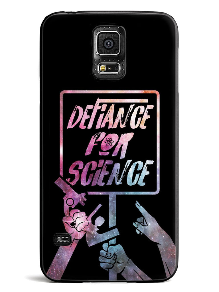 Defiance For Science - Space Background Case - pipercleo.com