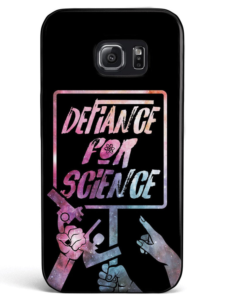 Defiance For Science - Space Background Case - pipercleo.com