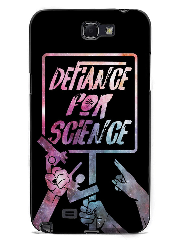 Defiance For Science - Space Background Case - pipercleo.com