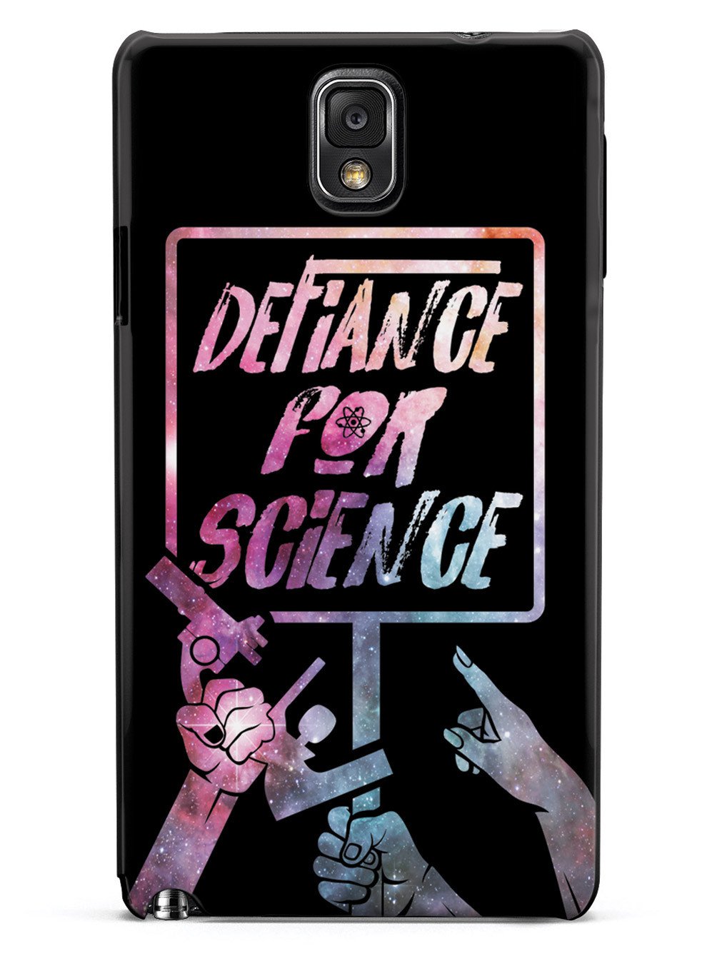 Defiance For Science - Space Background Case - pipercleo.com