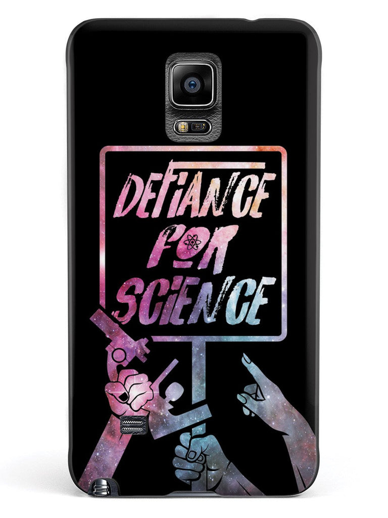 Defiance For Science - Space Background Case - pipercleo.com