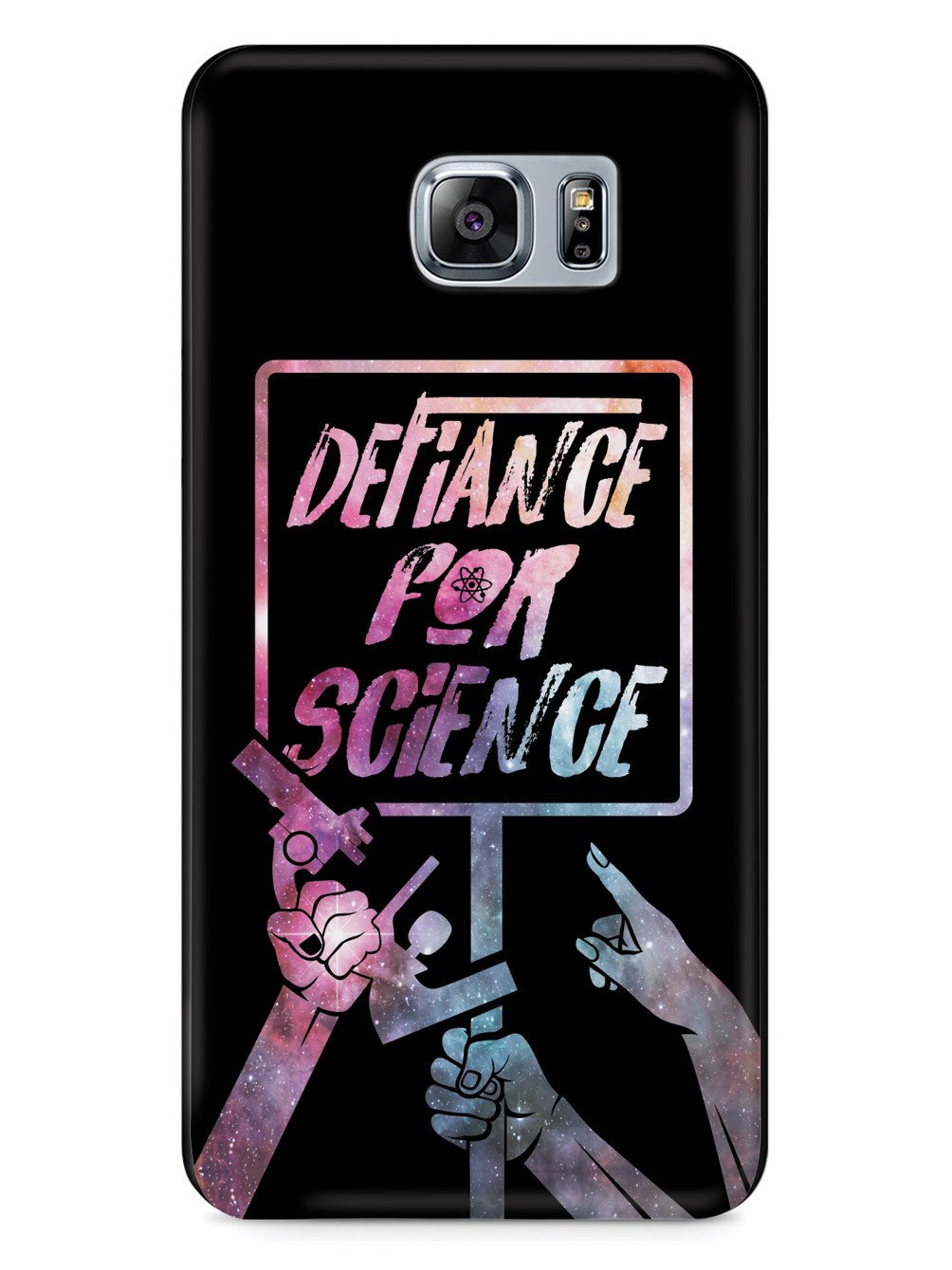 Defiance For Science - Space Background Case - pipercleo.com