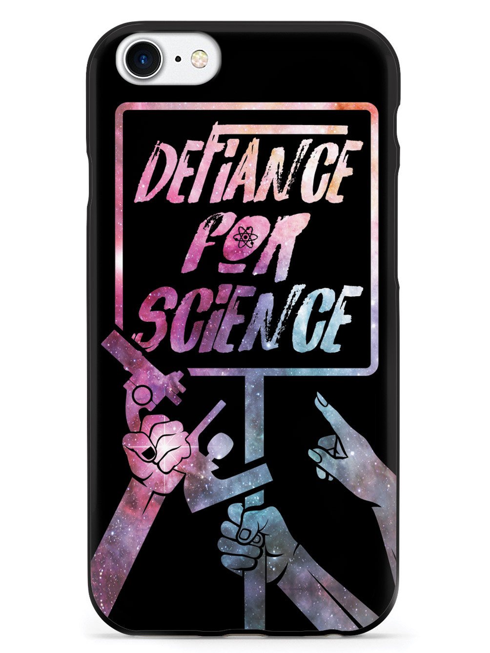 Defiance For Science - Space Background Case - pipercleo.com