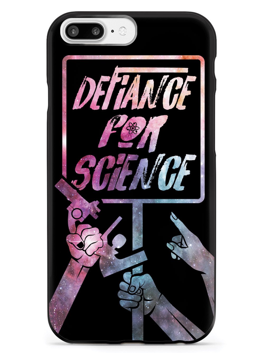 Defiance For Science - Space Background Case - pipercleo.com