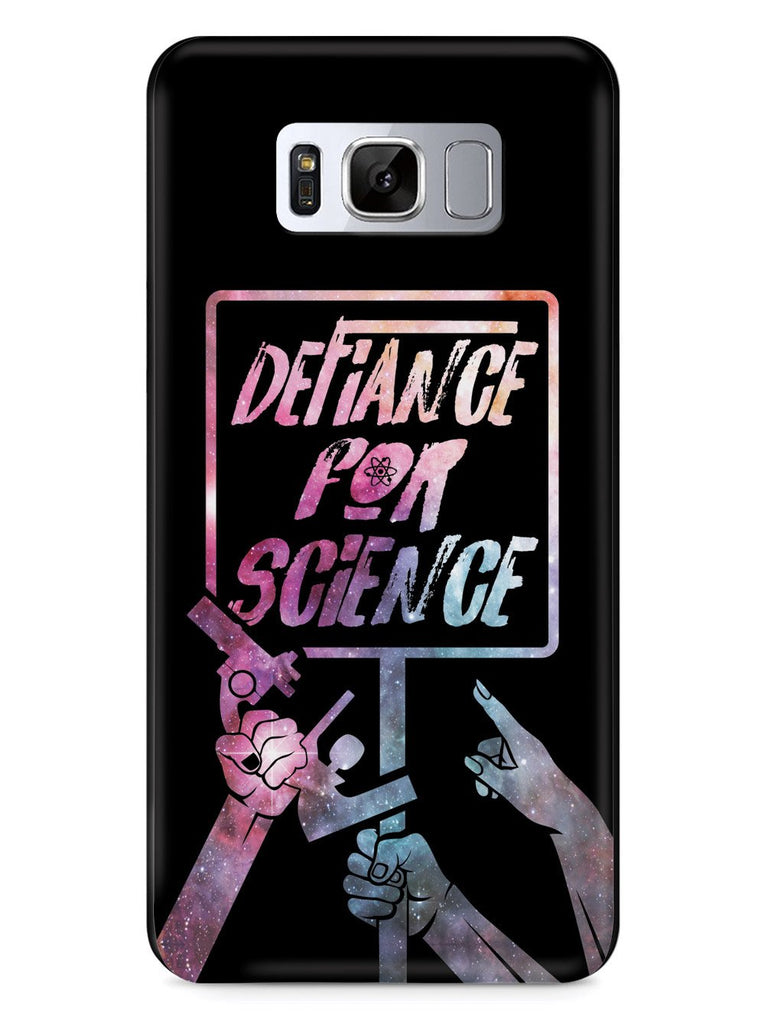 Defiance For Science - Space Background Case - pipercleo.com