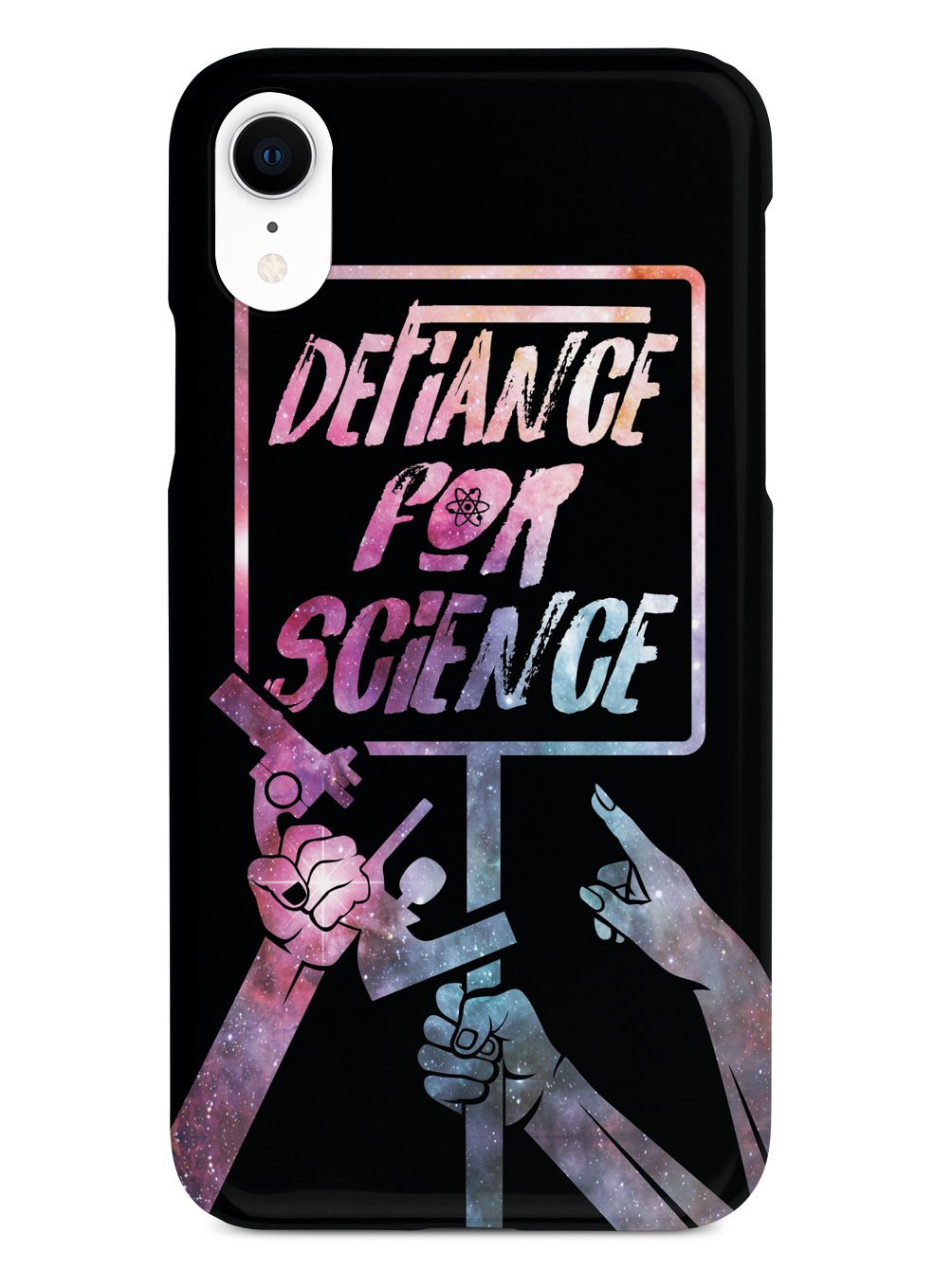 Defiance For Science - Space Background Case - pipercleo.com