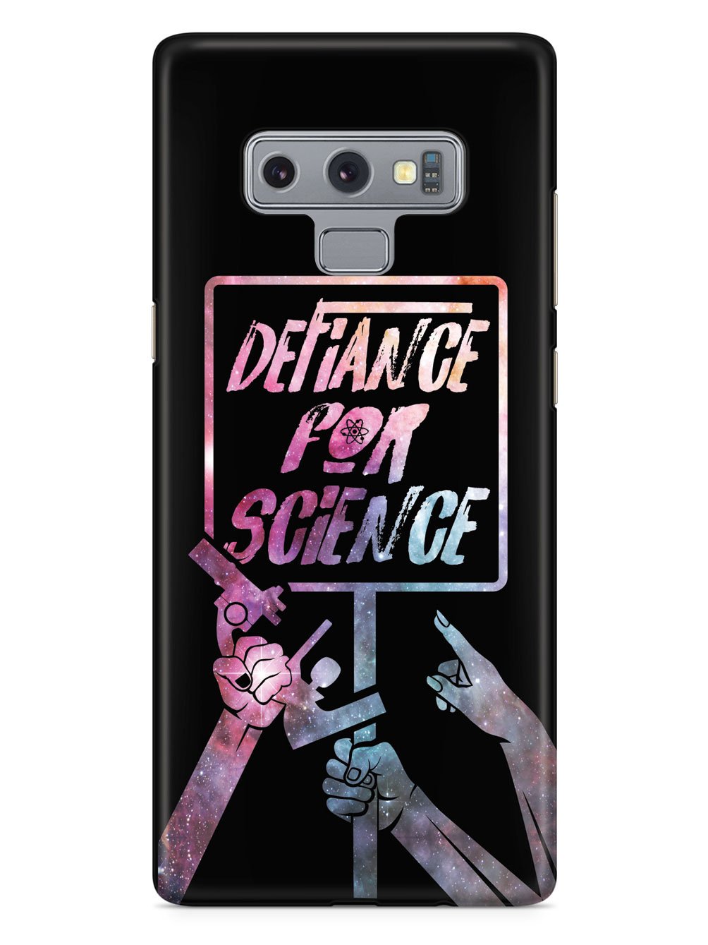 Defiance For Science - Space Background Case - pipercleo.com