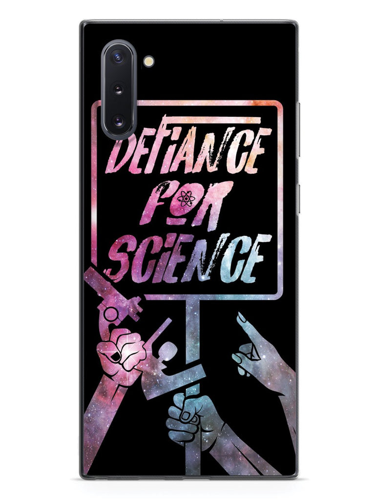 Defiance For Science - Space Background Case - pipercleo.com