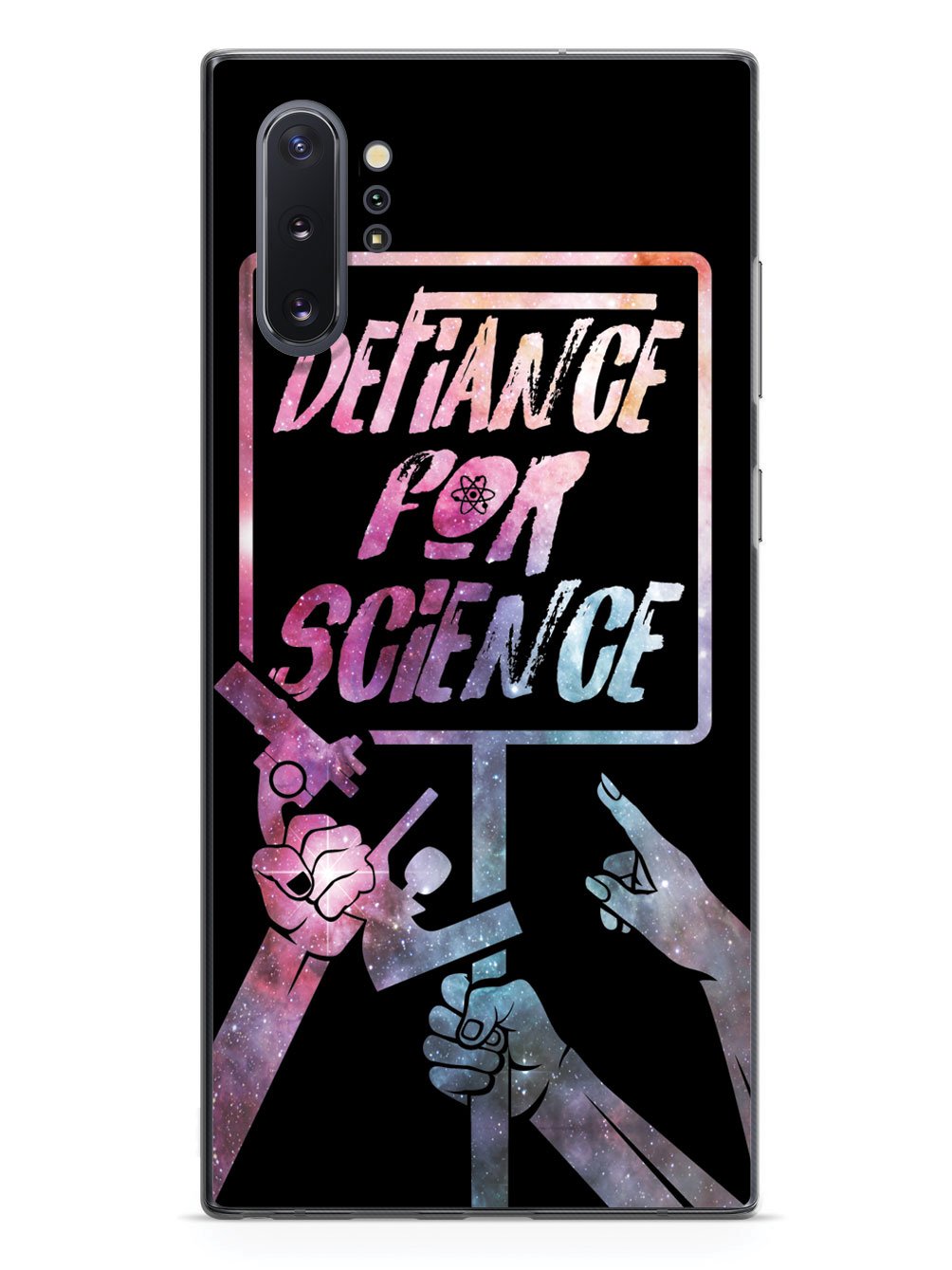 Defiance For Science - Space Background Case - pipercleo.com