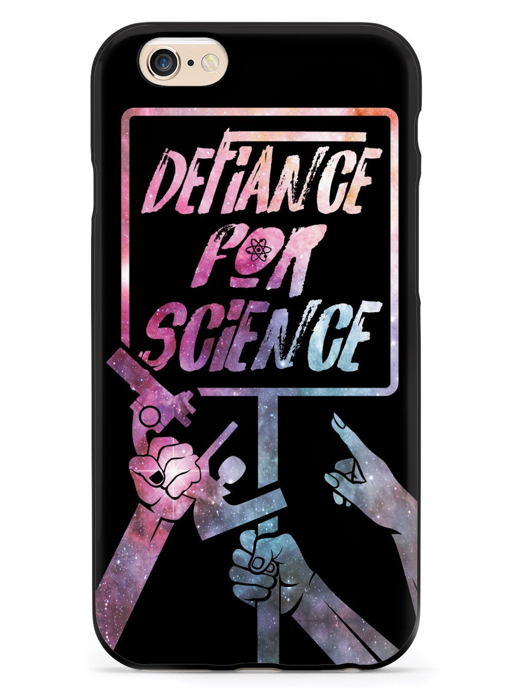 Defiance For Science - Space Background Case - pipercleo.com