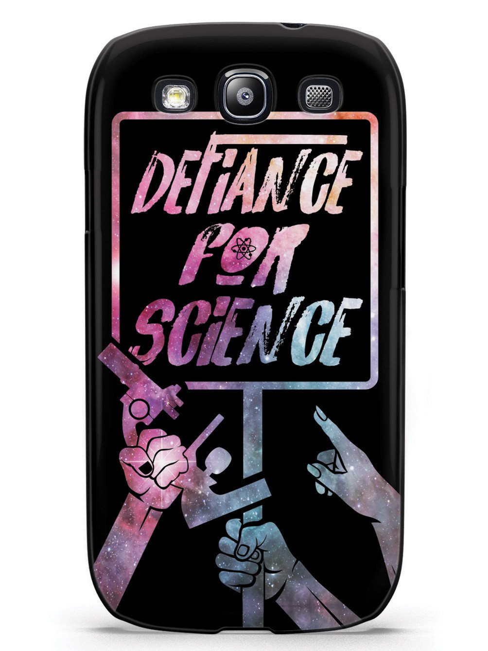 Defiance For Science - Space Background Case - pipercleo.com