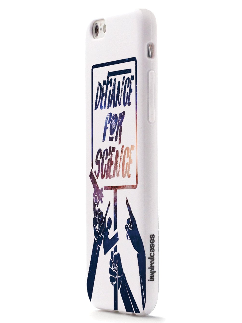 Defiance For Science - Space Background - White Case - pipercleo.com