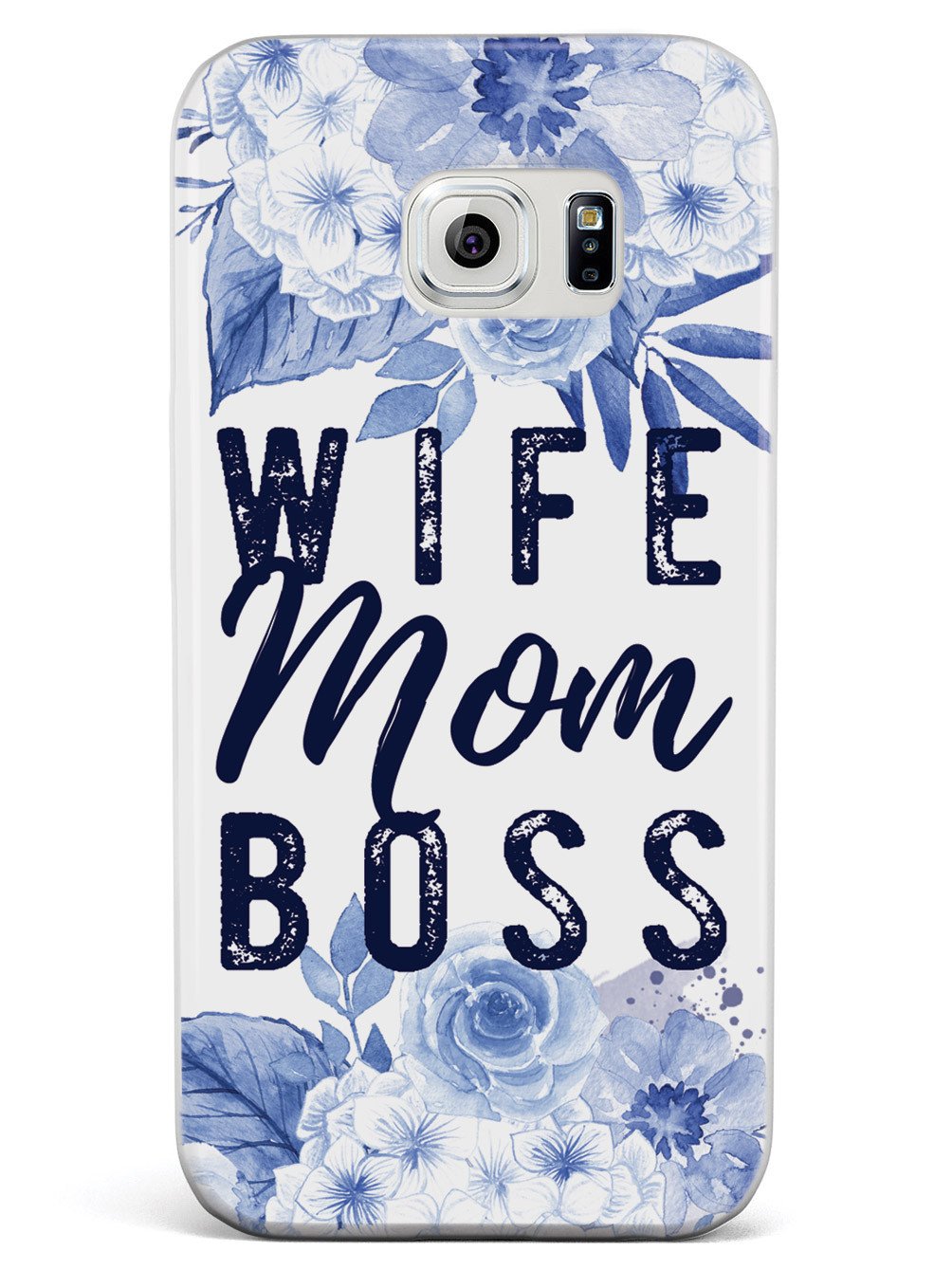Wife, Mom, Boss - White Case - pipercleo.com