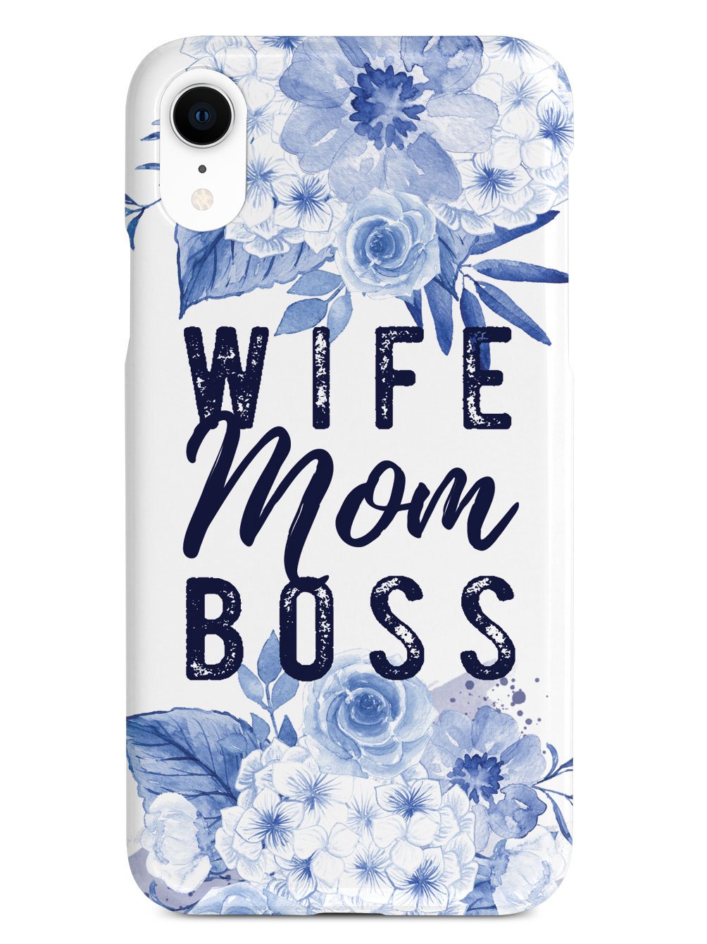 Wife, Mom, Boss - White Case - pipercleo.com