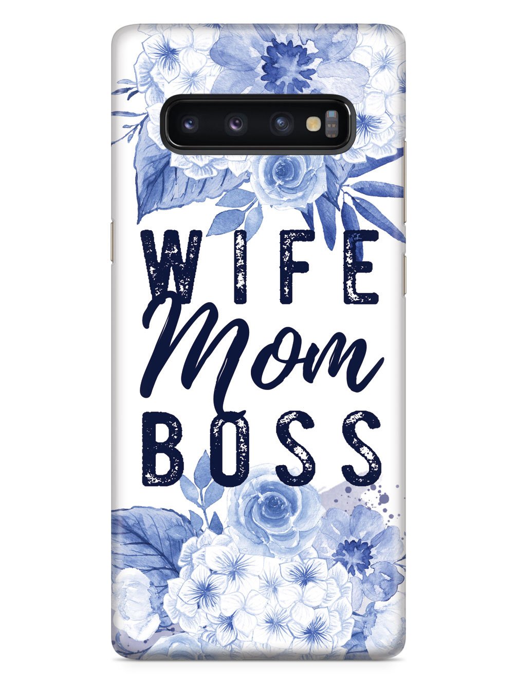 Wife, Mom, Boss - White Case - pipercleo.com