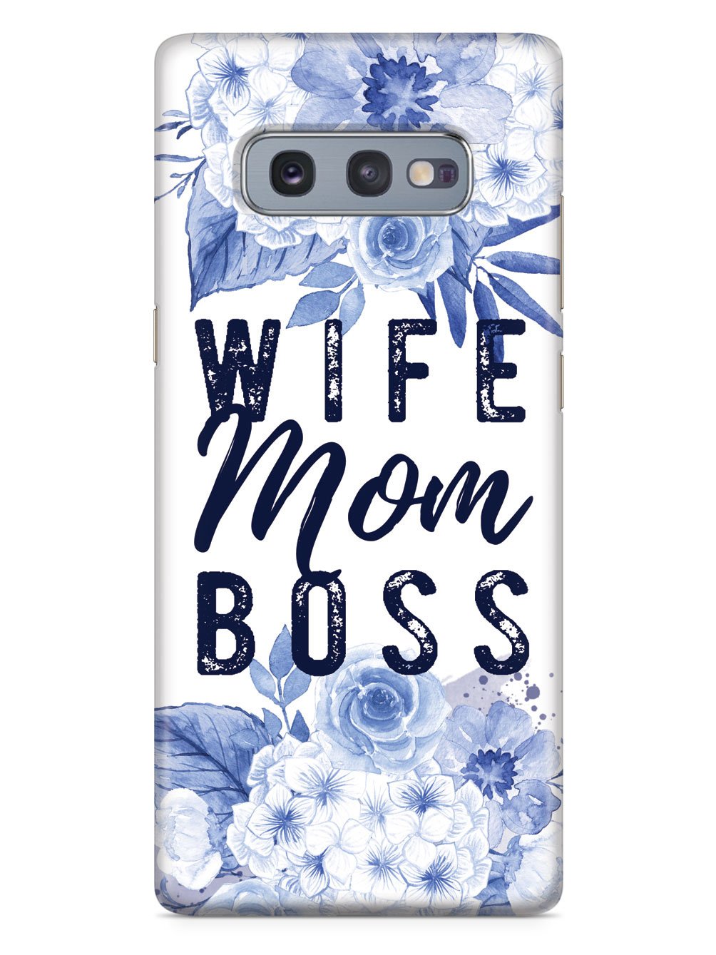 Wife, Mom, Boss - White Case - pipercleo.com