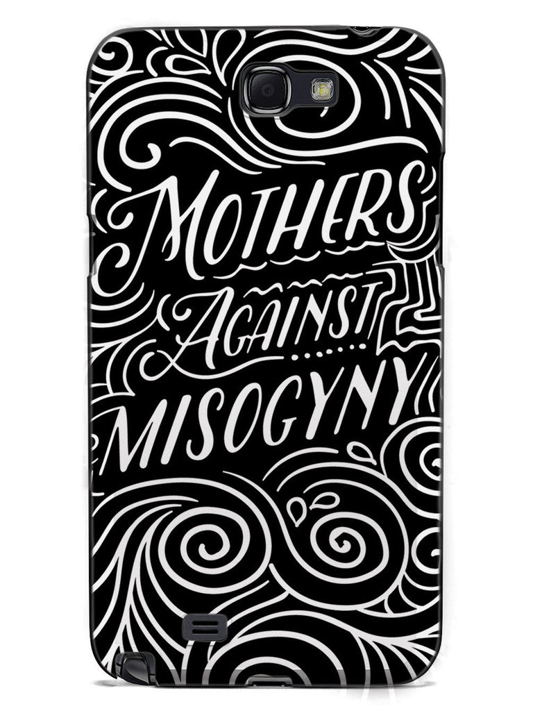 Mothers Against Misogyny  - Black Case - pipercleo.com