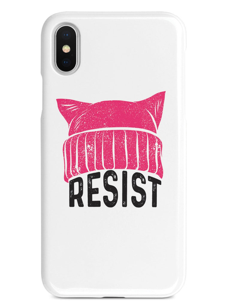 RESIST - Pussy Hat - White Case - pipercleo.com