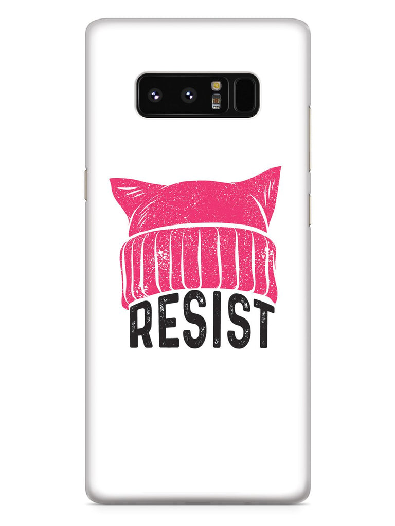 RESIST - Pussy Hat - White Case - pipercleo.com
