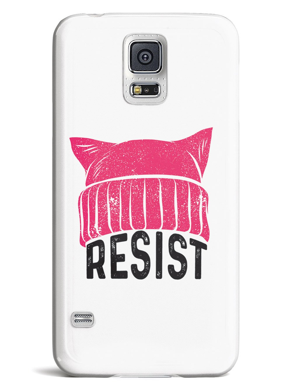 RESIST - Pussy Hat - White Case - pipercleo.com