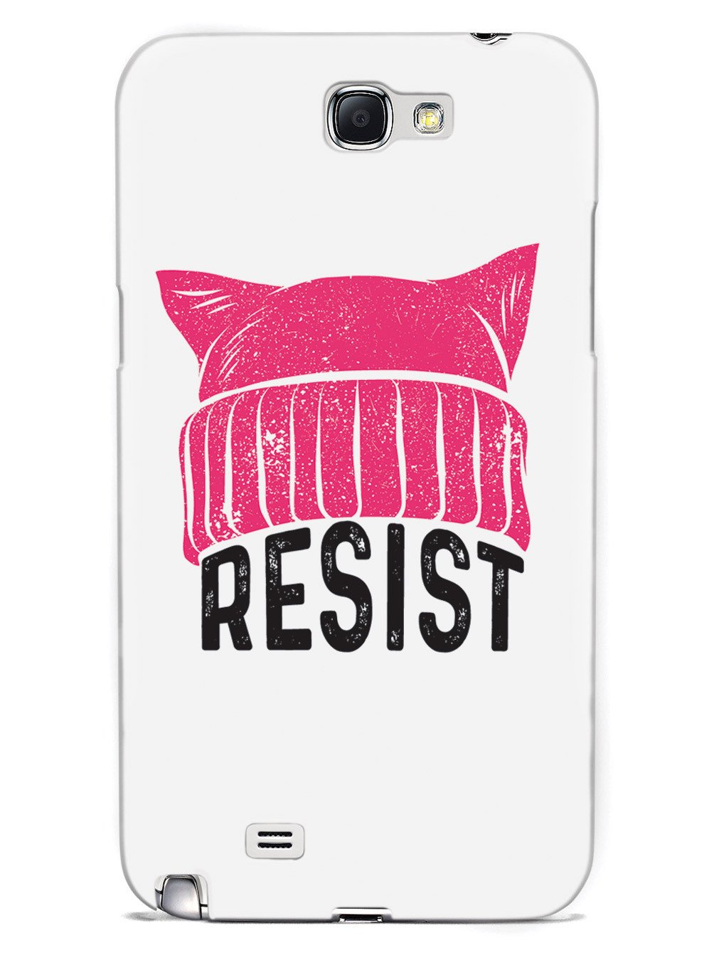 RESIST - Pussy Hat - White Case - pipercleo.com