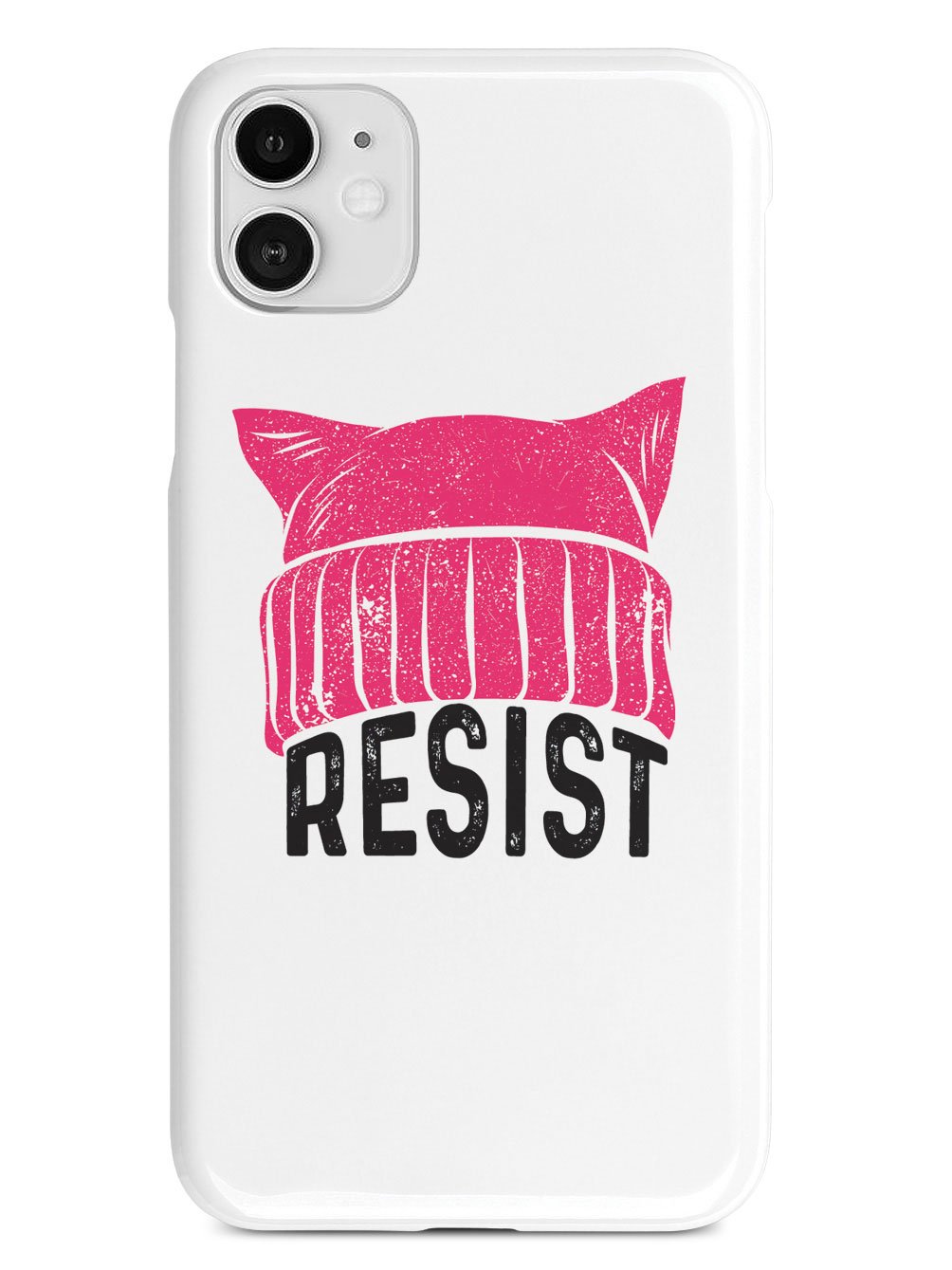 RESIST - Pussy Hat - White Case - pipercleo.com