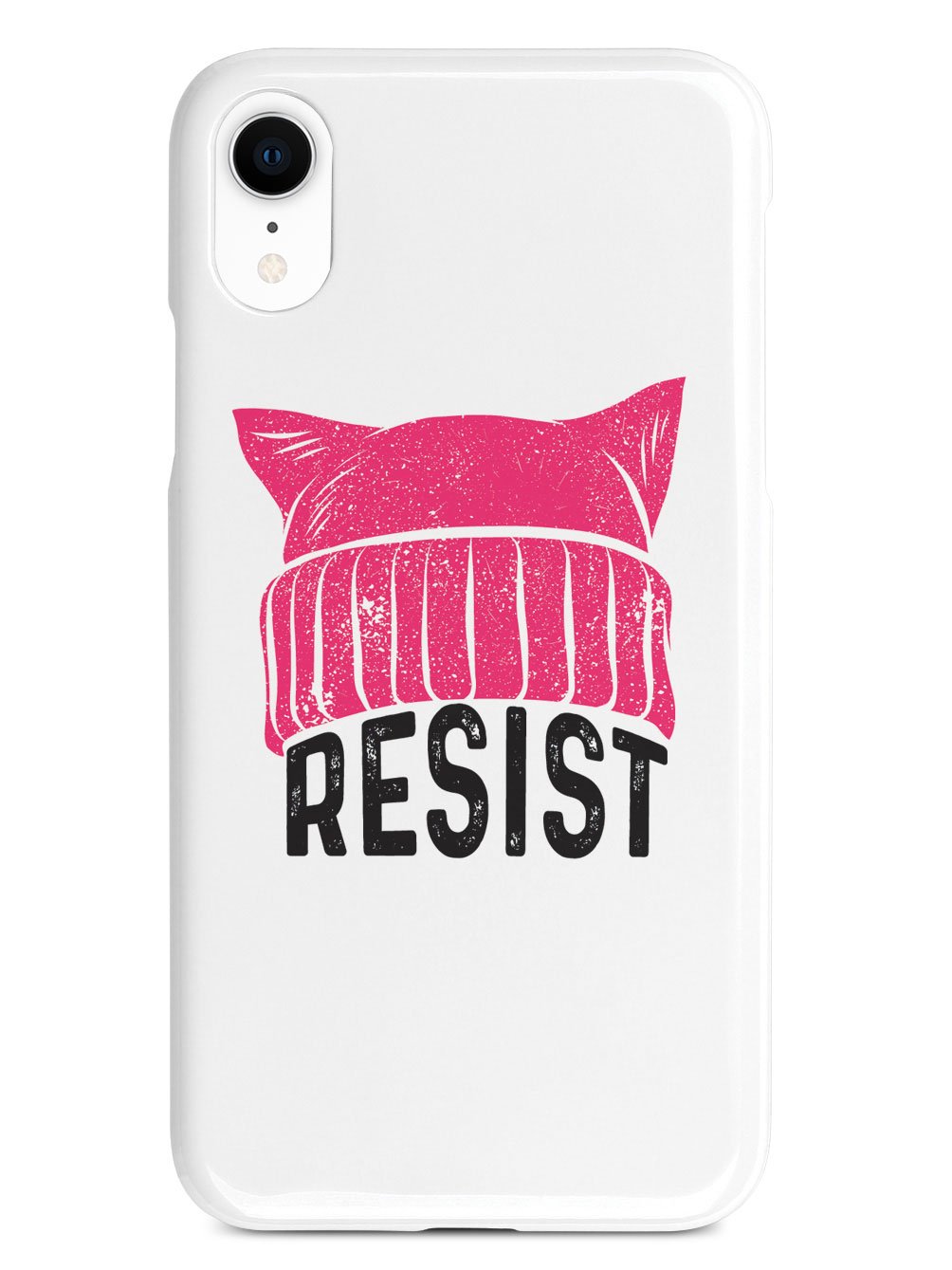 RESIST - Pussy Hat - White Case - pipercleo.com