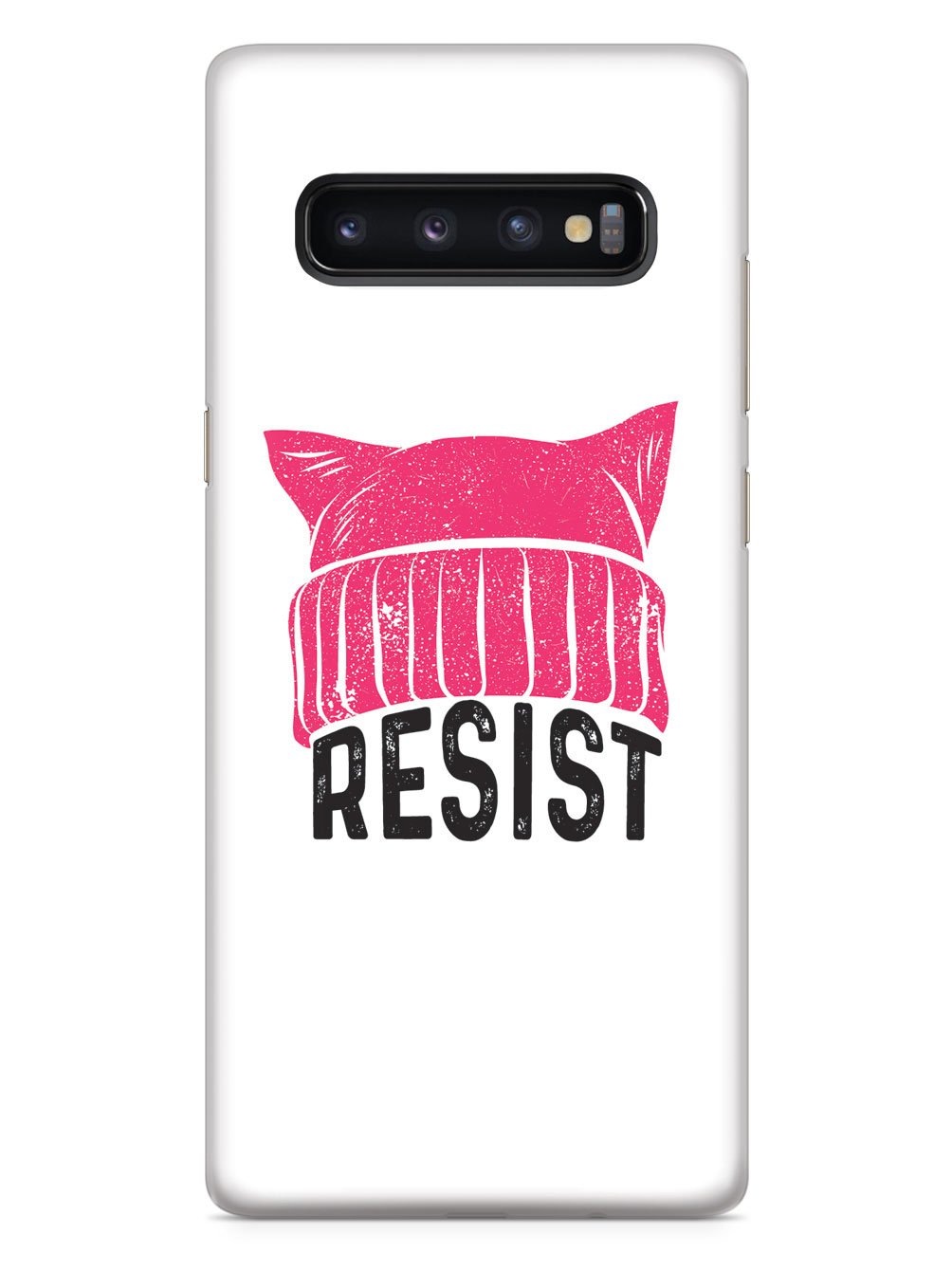 RESIST - Pussy Hat - White Case - pipercleo.com